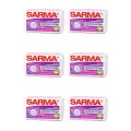 SARMA Мыло хозяйственное против пятен, 140 г, 6 шт