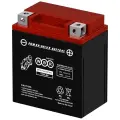 Мото аккумулятор стартерный WBR MT12-7-A 12В 7Ач (12V 7Ah) полярность обратная 85A (YTX7L-BS, CT 1207.1) AGM, аккумулятор для мотоцикла, мопеда, скутера, квадроцикла, снегохода SMT12-7-A