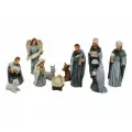 Набор фигур для рождественского вертепа, полистоун, 8 см, 11 шт., Due Esse Christmas