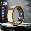 Умное смарт кольцо, пульсометр спортивный, фитнес браслет на палец, мониторинг здоровья, женский и мужской с IOS и Android, Bluetooth, IP68 водонепроницаемый