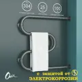 Полотенцесушитель Водяной Onix Hit Direct Grafit Right 600x600, М-образный, Графит, с защитой от электрокоррозии