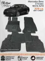 Ворсовые коврики в салон автомобиля Mercedes-Benz E-Класс V W213, S213 /2016-н. в/ коврики автомобильные в машину Мерседес