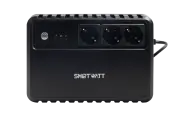SMARTWATT UPS SAFE 400 ИБП линейно-интерактивный, 400/240 ВА/Вт, напольный, LED индикация, Shuko socket CEE7/4 - 3 шт.