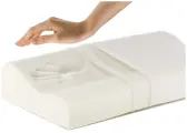 Ортопедическая подушка 60x40см, АртПостель Memory Foam pillow, высота 12 см