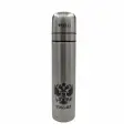 Классический термос Kelli KL-0980 1 л (серебристый)