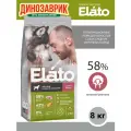 Корм сухой Elato для собак средних и крупных пород Ягненок и Оленина 8 кг
