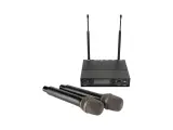 Микрофонная радиосистема [DX800FK] [DX800FK] UHF 650 - 758 MHz, подавитель обратной связи, цифровая модуляция, LCD дисплей, DSP, ручной микрофон - 2 шт. DX800FK