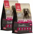 BLITZ SENSITIVE ADULT ALL BREEDS BEEF&RICE д взр соб всех пор с чувствит пищевар говядина рис 1,8 + 1,8 кг