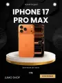 Смартфон, Apple iPhone 17 Pro Max, A19 Pro, 48 Мп, 1ТБ, цвет оранжевый, новый дизайн от apple.
