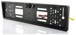 Рамка номерного знака с камерой заднего вида Interpower - 616HD (с разметкой) 12В - 1 шт.