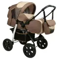 Прогулочная коляска Alis AMELIA I Am 01 темно-бежевый + светло-бежевый