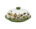 Блюдо для блинов с крышкой История грибов керам. 23см PRIMA COLLECTION