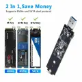 Внешний конвертер M.2 SATA/NVMe SSD — USB 3.1 dawndesslo