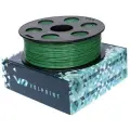 Пластик для 3D принтера PETG VolPrint 1.75 мм зеленый 1 кг.