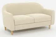Диван ювис групп Милан, антивандальный велюр, 128x78х73 см, бежевый