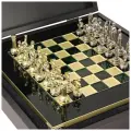 Подарочный шахматный набор Manopoulos Греко-Римский период, дерево, металл, 28x28 см