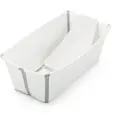 Ванночка с горкой Stokke Flexi Bath Bundle, Tub with Newborn Support White 531501