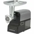 Мясорубка электрическая Polaris PMG 2585A RUS, 10 насадок, мощность 2500 Вт, производительность 2.8 кг/мин, темно-серая