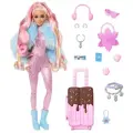 Кукла Barbie Барби Extra Fly, в шубке, с аксессуарами, HPB16, HPB Snow Fashion