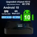 ТВ-приставки X96Q, Allwinner H313, Android 10, 4 ядра, Wi-Fi, HDMI, пульт ДУ