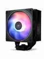 Черный кулер для процессора Thermalright Assassin Spirit 120 EVO с aRGB подсветкой 4 тепловые трубки для LGA1851 1700 115X 1200 AM4 AM5