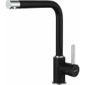 Смеситель для кухни GRANFEST Kitchen faucet (GR-3651 чёрный) чёрный
