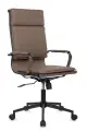 Компьютерное кресло Riva Chair Hugo RCH 6003-1SEB Коричневая экокожа (K66-08)/Металл Черный