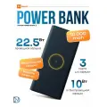 Внешний аккумулятор Xiaomi Mi Power Bank 10000mAh 10W (WPB15PDZM) черного цвета с беспроводной зарядкой