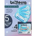 Лезвия для бритвы BRITTERRA for Women, 5 лезвий, голубые, 4шт.