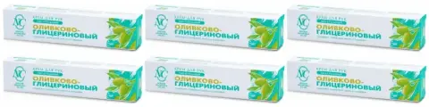 Крем для рук Невская Косметика Оливково-глицериновый 50 мл. х 6 шт.