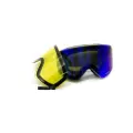 Ashbury Hornet White Triangle (gold Mirror Lens/yellow Spare) Маска горнолыжная