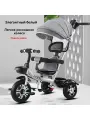 Велосипед-коляска Kari, с ручкой, поворотный механизм на 180°, EVA-колёса, стальной каркас