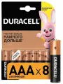 Батарейка DURACELL LR03-8BL BASIC AAA (MN2400) (8 шт. в уп-ке)