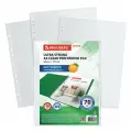 4 шт. Папки-файлы перфорированные А4 BRAUBERG EXTRA 700, комплект 50 шт, матовые, плотные, 70 мкм, 229667