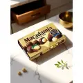 Японские конфеты Lotte  макадамия цельный орех в шоколаде 67 г