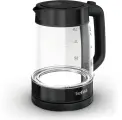 Электрический стеклянный чайник Tefal KI840830 1,7 л с подсветкой, индикатором уровня воды, 2200 Вт, черный