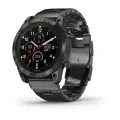Часы Garmin FENIX 7X PRO Pro Sapphire Solar Edition Титановый угольно-серый корпус с DLC-покрытием и титановым браслетом (010-02778-30)