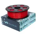 Пластик для 3D принтера PETG VolPrint 1.75 мм красный 1 кг.
