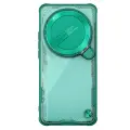 Чехол прозрачный зеленого цвета от Nillkin с металлической откидной крышкой для камеры на смартфон Xiaomi 15 Ultra, серия Iceblade Prop