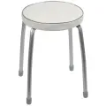 Табурет Nika Фабрик 2 (ТФ02), цвет: светло-серый
