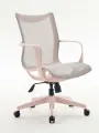 Кресло офисное Askona (Аскона) Banks (Банкс) пудра, сетчатый материал спинки