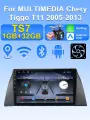 Магнитола для MULTIMEDIA Chery Tiggo T11 2005-2013 , Автомагнитола для Чери Тигго Т11 ,2din android 1+32G Мультимедиа Bluetooth FM WIFI Автомобильный