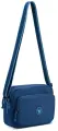 Сумка кросс-боди RONCATO, фактура гладкая, синий