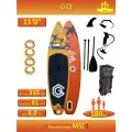 Сапборд надувной сап борд sup board GQ-COCO Пальма 335 см 180 кг