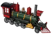Модель паровоза зеленый