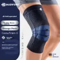 Baoerfangyin Titanium Black Non-Slip Size 3.5 Sports Knee Brace, Basketball Running Protective Gear GenuTrain, Single Pack