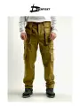 Камуфляжные летние брюки IDCOMPANY для охоты, рыбалки и активного отдыха охра 60-62 182-188