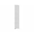 GLOSS (глосс) стеллаж торцевой, ЛДСП, 36 х 205 х 36 см, Белый Глянец/Белый