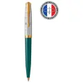Ручка шариковая Parker 51 Premium Forest Green GT, цвет чернил черный (cw2169076)