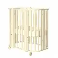 Кроватка MALIKA VERONA 4 в 1 слоновая кость, стойки слоновая кость